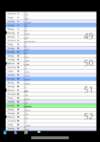 Kalender Dezember 2050 im Hochformat mit Notizbereich