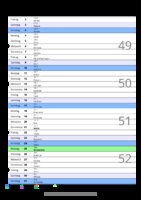 Kalender Dezember 2056 im Hochformat mit Notizbereich