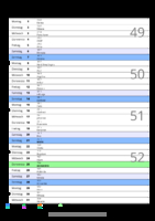 Kalender Dezember 2081 im Hochformat mit Notizbereich