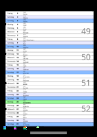 Kalender Dezember 2084 im Hochformat mit Notizbereich