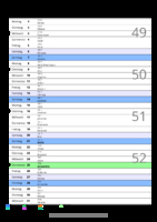 Kalender Dezember 2087 im Hochformat mit Notizbereich