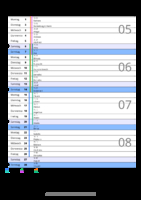 Kalender Februar 2027 im Hochformat mit Notizbereich
