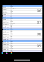 Kalender Februar 2054 im Hochformat mit Notizbereich