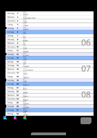 Kalender Februar 2078 im Hochformat mit Notizbereich