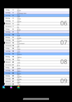 Kalender Februar 2086 im Hochformat mit Notizbereich