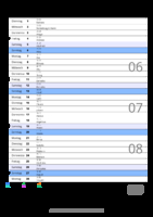 Kalender Februar 2095 im Hochformat mit Notizbereich