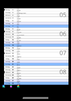 Kalender Februar 2100 im Hochformat mit Notizbereich