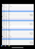 Kalender März 2022 im Hochformat mit Notizbereich