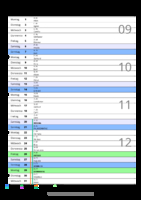 Kalender März 2027 im Hochformat mit Notizbereich