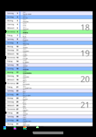Kalender Mai 2027 im Hochformat mit Notizbereich