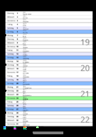 Kalender Mai 2096 im Hochformat mit Notizbereich