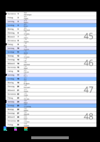 Kalender November 2085 im Hochformat mit Notizbereich