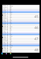 Kalender November 2090 im Hochformat mit Notizbereich
