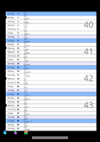 Kalender Oktober 2062 im Hochformat mit Notizbereich