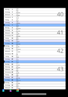 Kalender Oktober 2063 im Hochformat mit Notizbereich