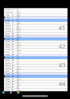 Kalender Oktober 2070 im Hochformat mit Notizbereich