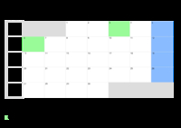 Kalender April 2026 Kalender April 2026 im Querformat