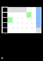 Kalender April 2072 im Hochformat