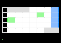 Kalender April 2077 Kalender April 2077 im Querformat