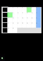 Kalender April 2080 Kalender April 2080 im Hochformat