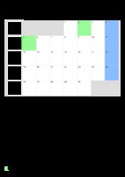 Kalender April 2083 im Hochformat