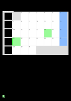 Kalender April 2098 Kalender April 2098 im Hochformat