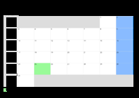 Kalender Dezember 2074 Kalender Dezember 2074 im Querformat