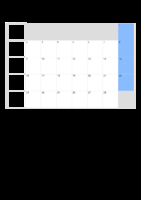 Kalender Februar 2082 Kalender Februar 2082 im Hochformat