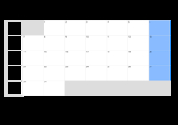 Kalender Februar 2084 Kalender Februar 2084 im Querformat