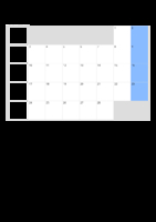 Kalender Februar 2087 Kalender Februar 2087 im Hochformat