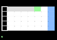 Kalender Januar 2077 Kalender Januar 2077 im Querformat