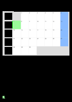 Kalender Juni 2055 im Hochformat