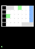 Kalender Juni 2095 im Hochformat
