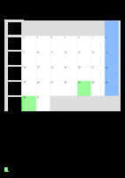 Kalender März 2054 im Hochformat