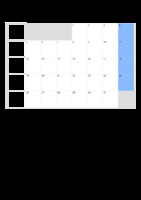 Kalender März 2074 im Hochformat
