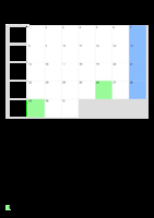 Kalender März 2100 im Hochformat