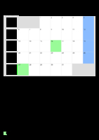 Kalender Mai 2075 im Hochformat