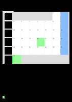 Kalender Mai 2077 im Hochformat