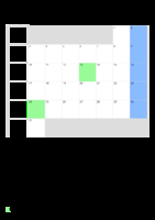 Kalender Mai 2083 im Hochformat
