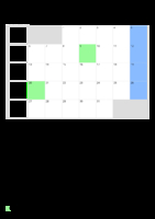 Kalender Mai 2097 im Hochformat