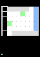 Kalender Mai 2100 im Hochformat
