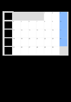 Kalender November 2075 Kalender November 2075 im Hochformat