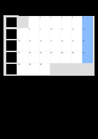 Kalender September 2071 Kalender September 2071 im Hochformat