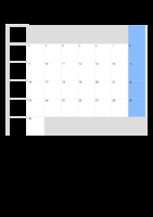 Kalender September 2075 Kalender September 2075 im Hochformat
