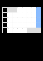 Kalender September 2077 Kalender September 2077 im Hochformat